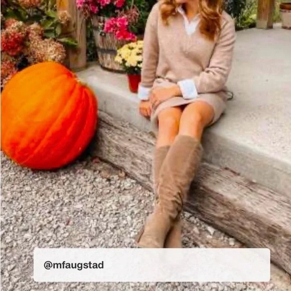 Universal Thread Harlan Dress Boots Taupe - Picture 2 of 6